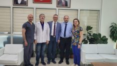 Atatürk Şehir Hastanesi Başhekimi Doç. Dr. Abdullah Osman KOÇAK’ ı ziyaret