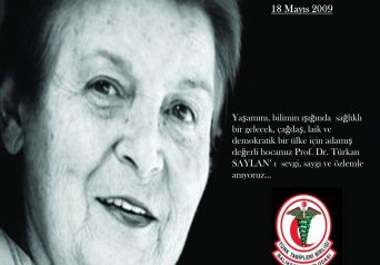 Prof. Dr. Türkan SAYLAN’ı sevgi, saygı ve özlemle anıyoruz…