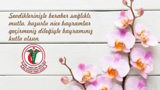 Kurban Bayramınız kutlu olsun.