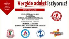 24.07.2024 tarihli basın açıklamamıza tüm meslektaşlarımızı bekliyoruz.