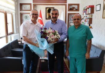 Balya Belediye Başkanı Sayın Orhan GAGA’yı ziyaret