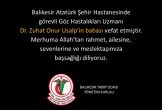 VEFAT VE BAŞSAĞLIĞI