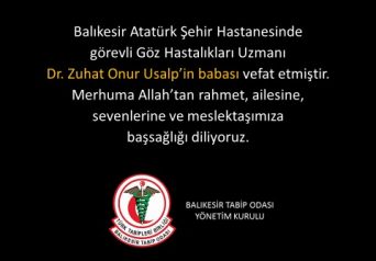 VEFAT VE BAŞSAĞLIĞI