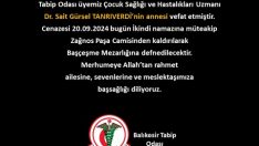 Vefat ve Başsağlığı