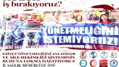 Eziyet Yönetmeliğini Kabul Etmiyoruz!