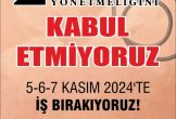 6 Kasım 2024 tarihli basın açıklamamız