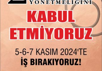5 Kasım 2024 Tarihli Basın Açıklamamız