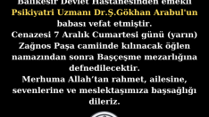 VEFAT ve BAŞSAĞLIĞI