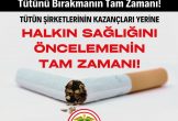 9 Şubat Dünya Sigarayı Bırakma Günü