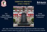 Tıbbiyeli Hikmet Anma Töreni